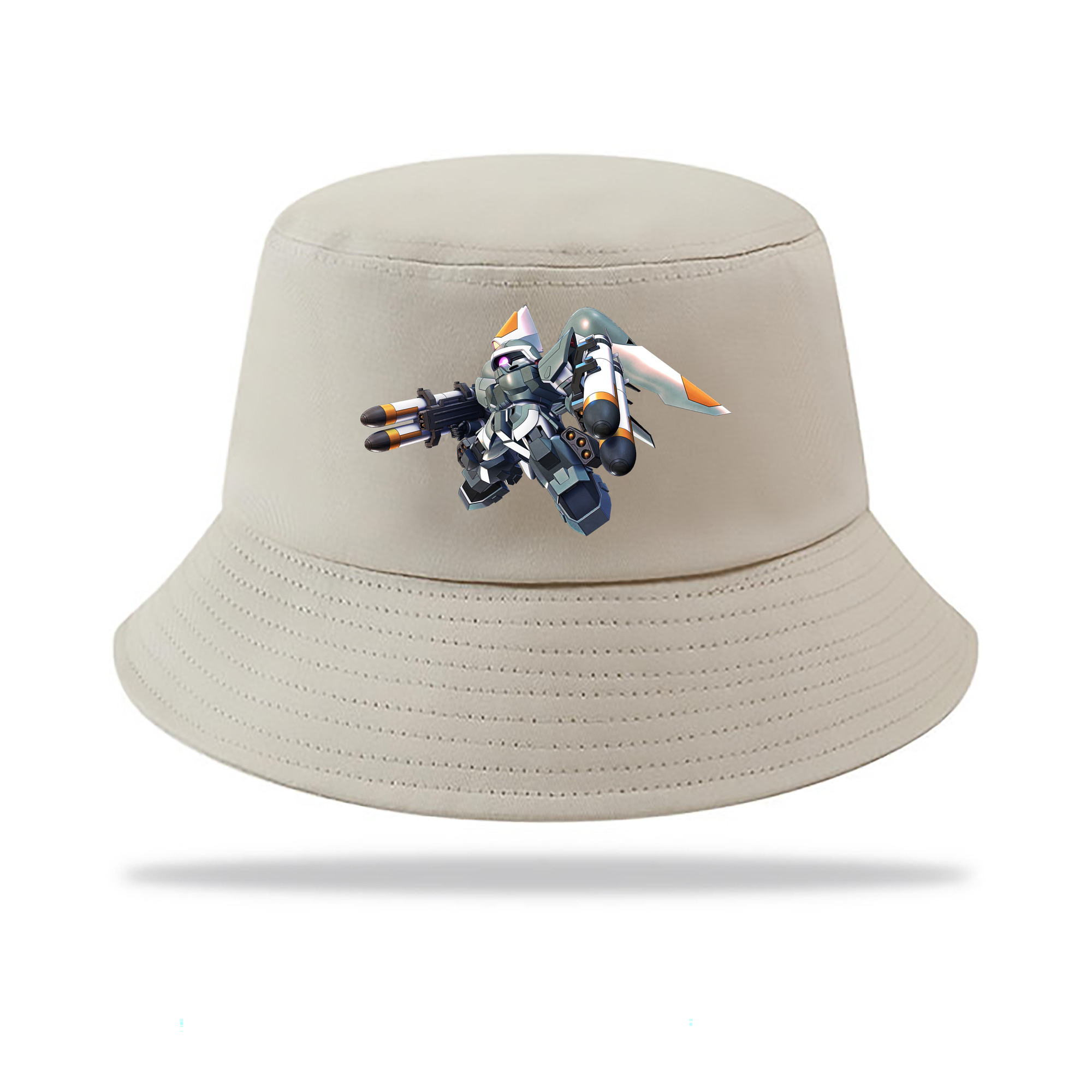 （画像用） 機動戦士ガンダム Mobile Suit Gundam アウトドア日除けバケットハット